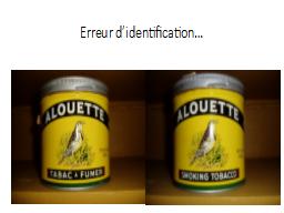 Erreur d’identification…