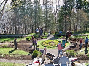 Le jardin français Le jardin français